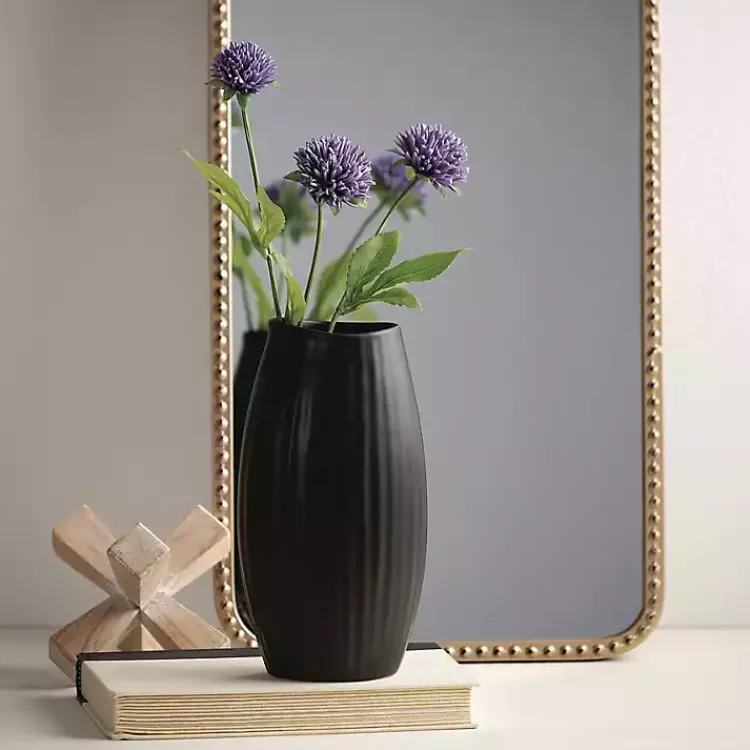 Sale Modern Ribbed Ceramic Vase Vases