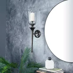 Sale Black Nickel Bell Sconce Sconces