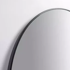 Kirklands Home Framed Mirrors|Nouveau Linear Arch Mirror Black