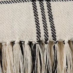 Online Plaid Fringe Throw Blankets & Throws