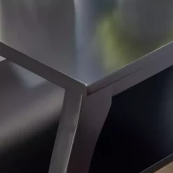 Kirklands Home Accent & End Tables|Prismatic Wood Accent Table Black