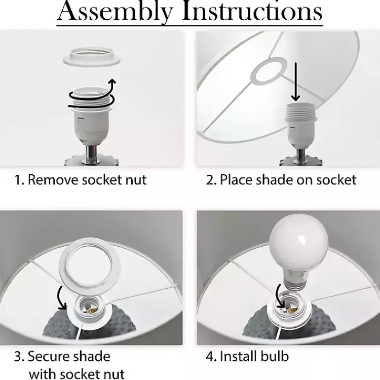 Kirklands Home Table Lamps|Purled Ceramic Table Lamp Black