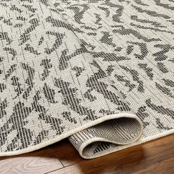 Kirklands Home Outdoor Rugs|Black Ravello Outdoor Rug, 7x10