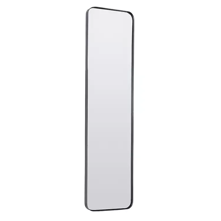 Kirklands Home Framed Mirrors|Rectangle Beveled Wall Mirror Black
