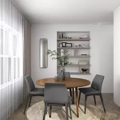 Kirklands Home Framed Mirrors|Rectangle Beveled Wall Mirror Black