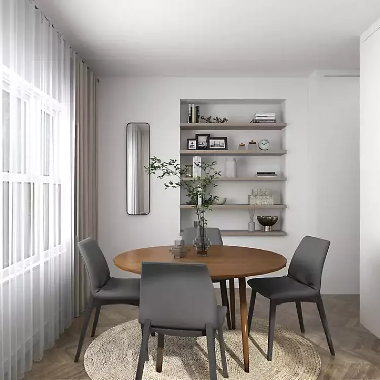 Kirklands Home Framed Mirrors|Rectangle Beveled Wall Mirror Black