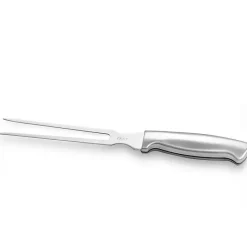 Kirklands Home Flatware & Cutlery|Black Rubberwood Block Satin 22-pc. Cutlery Set