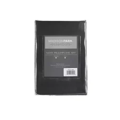 Kirklands Home Bed Sheets|Satin Standard 2-pc. Pillow Case Set Black