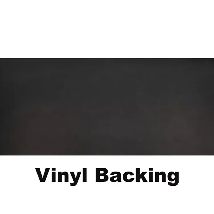 Kirklands Home Doormats|Sienna Rubber Doormat, 48x22 in. Black