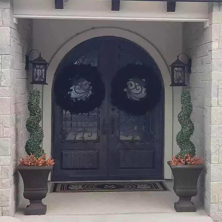 Hot Spruce Halloween Wreath Halloween