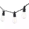 Kirklands Home Outdoor Lighting|Black Strand Remote Controlled String Lights