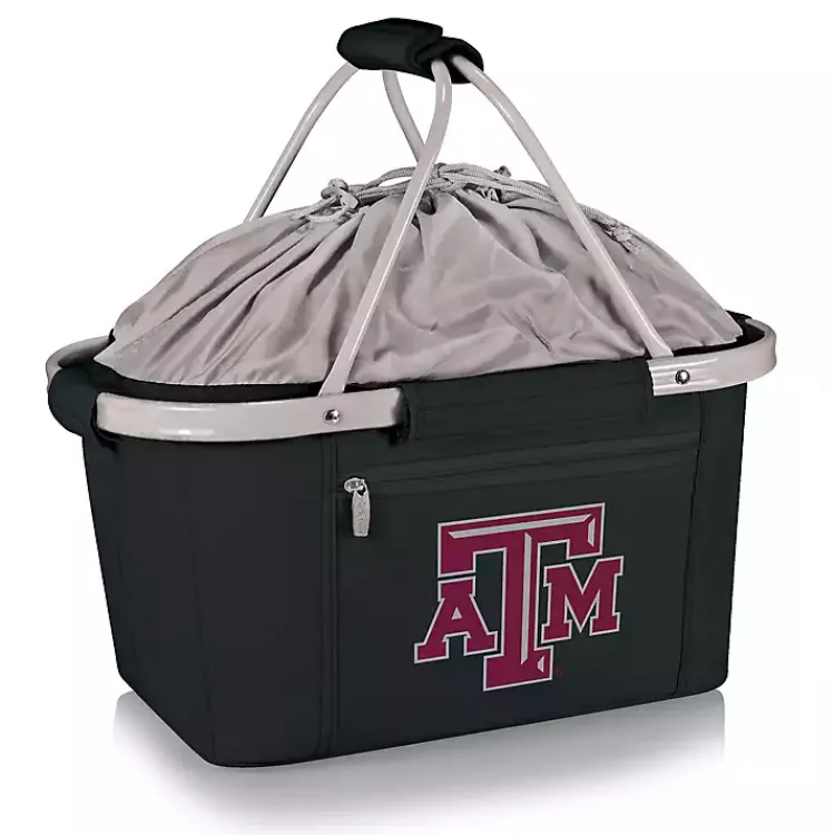 Kirklands Home Serving & Entertaining|Texas A&M Aggies Cooler Basket Black