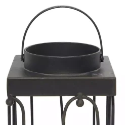 New Tin Open Frame Lanterns, Set of 2 Lanterns