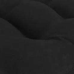 Kirklands Home Outdoor Cushions & Pillows|Tufted Outdoor Chair Cushions, Set of 2 Black