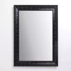 Kirklands Home Decorative Mirrors|Vintage Wall Mirror Black