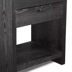 Kirklands Home Dressers & Chests|Vivara 2-Drawer Nightstand Black