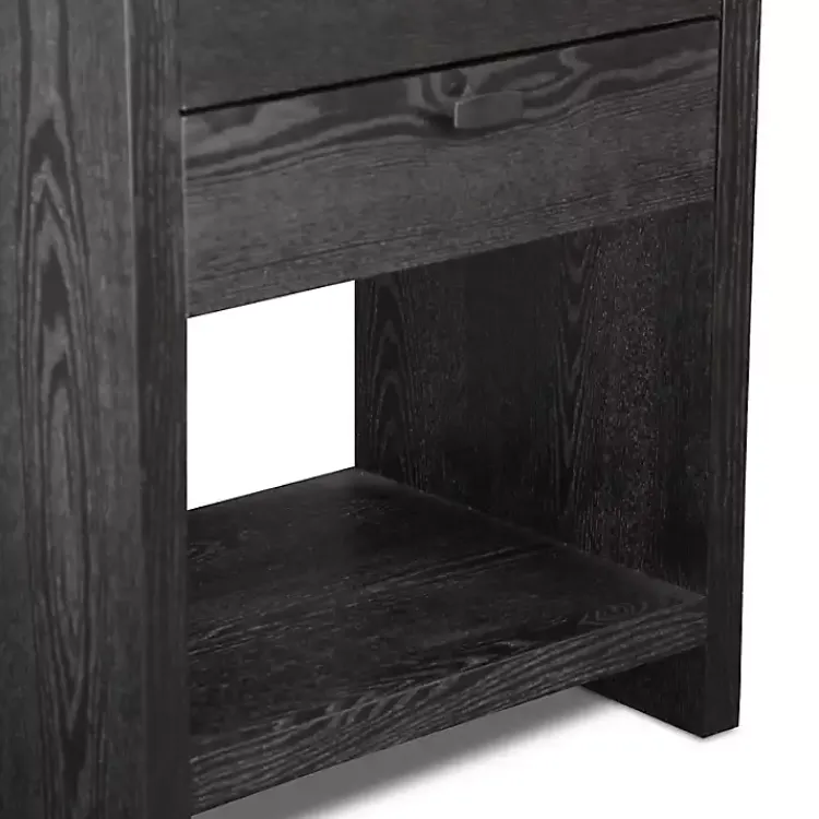 Kirklands Home Dressers & Chests|Vivara 2-Drawer Nightstand Black