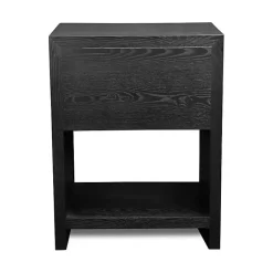 Kirklands Home Dressers & Chests|Vivara 2-Drawer Nightstand Black