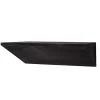 Kirklands Home Shelves|Black Wedge Wood Small Floating Shelf