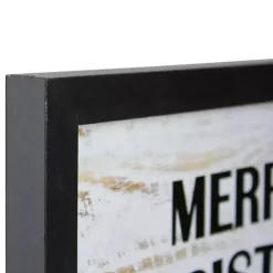 Black White Winter Scene LED Canvas Art Print Christmas Art & Wall Decor