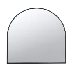 Kirklands Home Decorative Mirrors|Wide Arched Wall Mirror Black