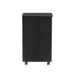 Kirklands Home Office Furniture|Wood 6-Drawer Cary Storage Cart Black