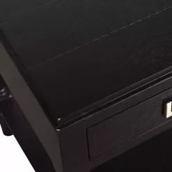 Kirklands Home Accent & End Tables|Wood Layla Accent Table Black