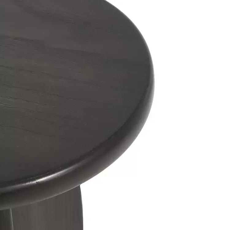 Kirklands Home Accent & End Tables|Wood Modern Accent Tables, Set of 2 Black