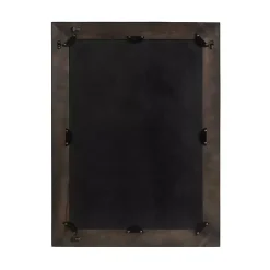 Kirklands Home Decorative Mirrors|Wood Ornate Carved Wall Mirror Black