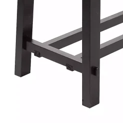 Kirklands Home Benches & Ottomans|Wood Simple Farmhouse Bench Black
