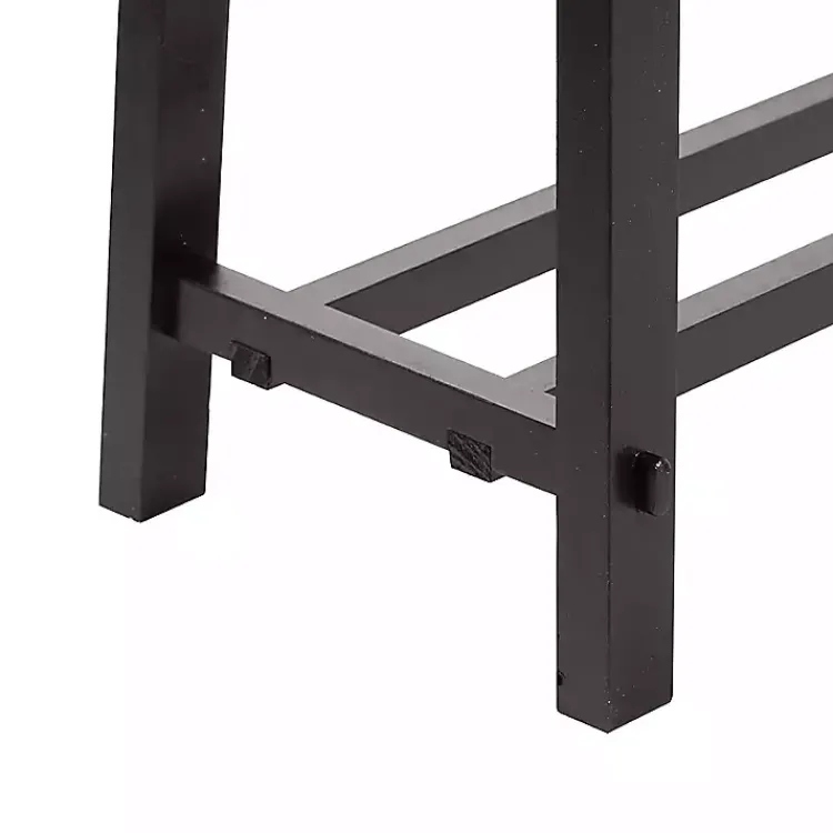 Kirklands Home Benches & Ottomans|Wood Simple Farmhouse Bench Black