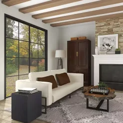 Kirklands Home Accent & End Tables|Wood Square Accent Table Black