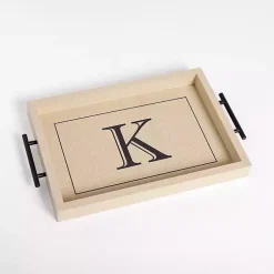 Sale Blair Monogram K Tray Decorative Trays