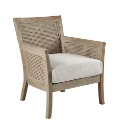 Kirklands Home Accent Chairs|Blake Cane Back Accent Chair Tan