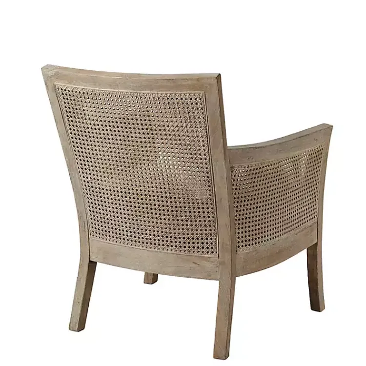 Kirklands Home Accent Chairs|Blake Cane Back Accent Chair Tan