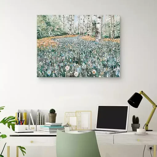 Kirklands Home Canvas Art|Blanket of Forest Flowers Canvas Art Print