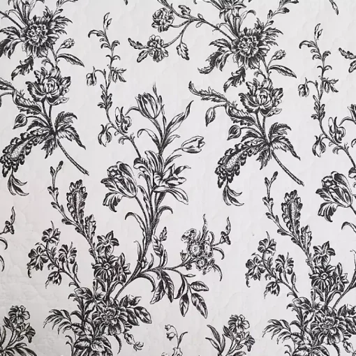 Kirklands Home Quilts|Bleighton Black Floral 3-pc. Full/Queen Quilt Set