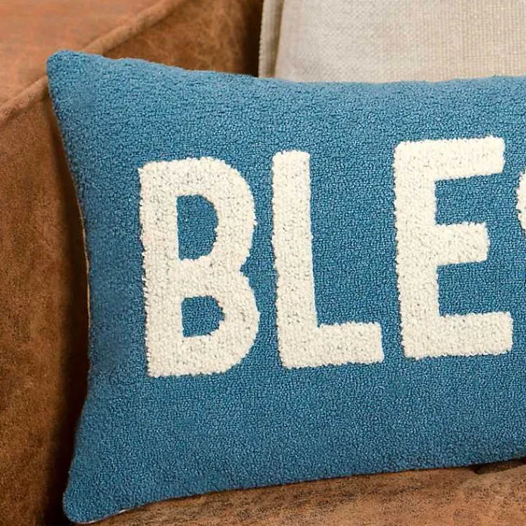 Hot Bless Our Home Bench Pillow Pillows