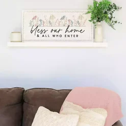 Kirklands Home Wall Quotes & Signs|Bless Our Home Wall Plaque
