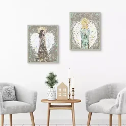 Outlet Blessed Angels Framed Art Prints, Set of 2 Christmas Decorations