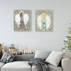 Outlet Blessed Angels Framed Art Prints, Set of 2 Christmas Decorations