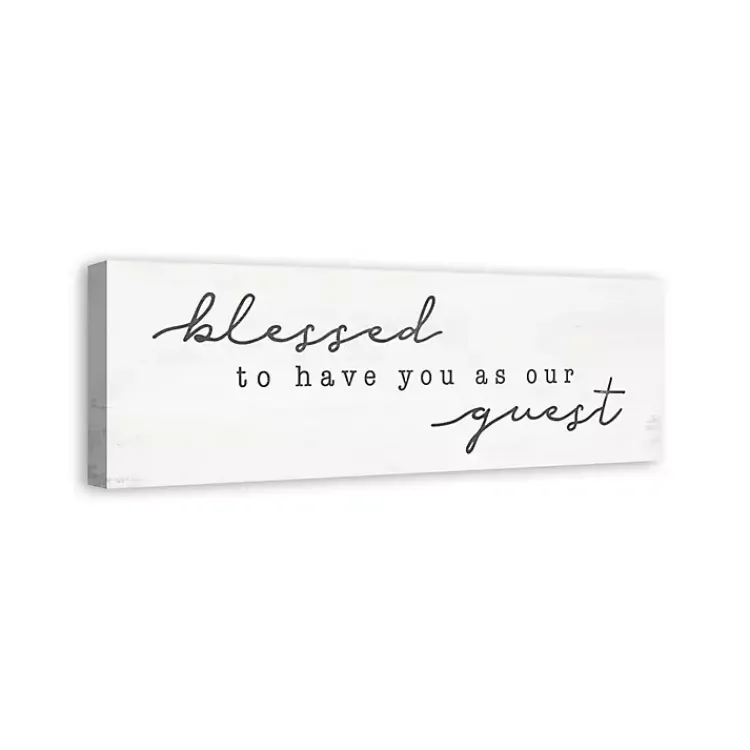Kirklands Home Wall Quotes & Signs|Blessed to Have You Canvas Wall Plaque