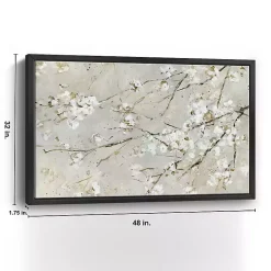 Kirklands Home Canvas Art|Blossom Confetti Framed Giclee Canvas Art Print