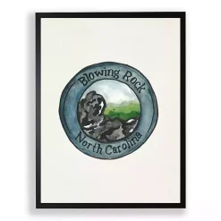 Kirklands Home Framed Art|Blowing Rock North Carolina Framed Art Print
