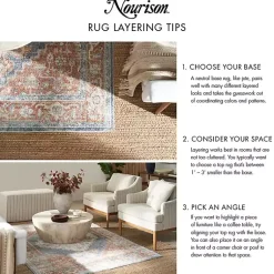 Kirklands Home Outdoor Rugs|Blue & Ivory Quatrefoil Indoor/Outdoor Runner