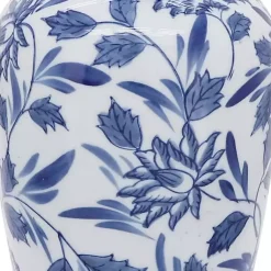 Discount Blue & White Chinoiserie Ceramic Vase, 13 in. Vases