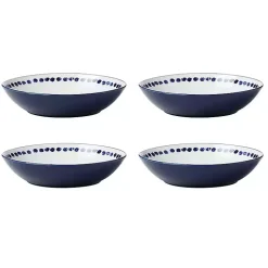 Kirklands Home Dinnerware|Blue & White Harbour 12-pc. Dinnerware Set