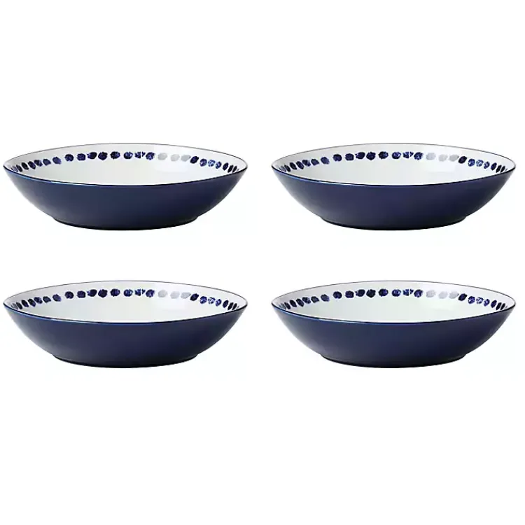 Kirklands Home Dinnerware|Blue & White Harbour 12-pc. Dinnerware Set