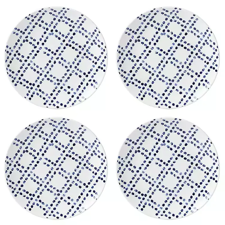 Kirklands Home Dinnerware|Blue & White Harbour 12-pc. Dinnerware Set