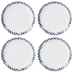 Kirklands Home Dinnerware|Blue & White Harbour 12-pc. Dinnerware Set
